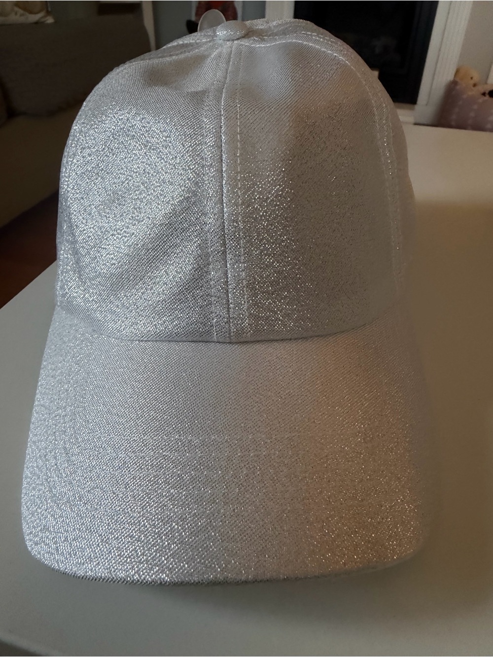 GAP Women's Shimmer Baseball Cap - Silver